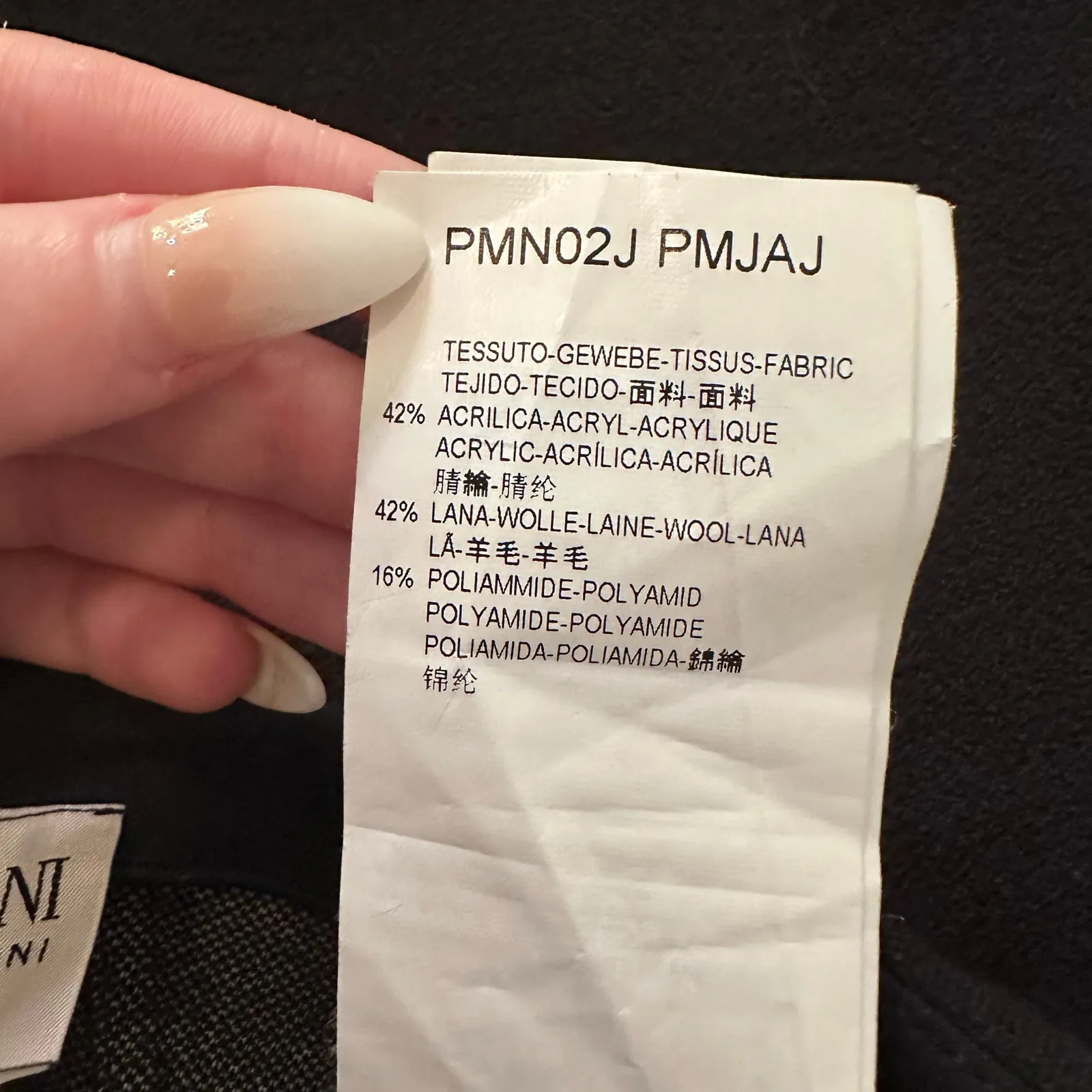 Armani Collezioni black knit pencil skirt size 4 - Image 7