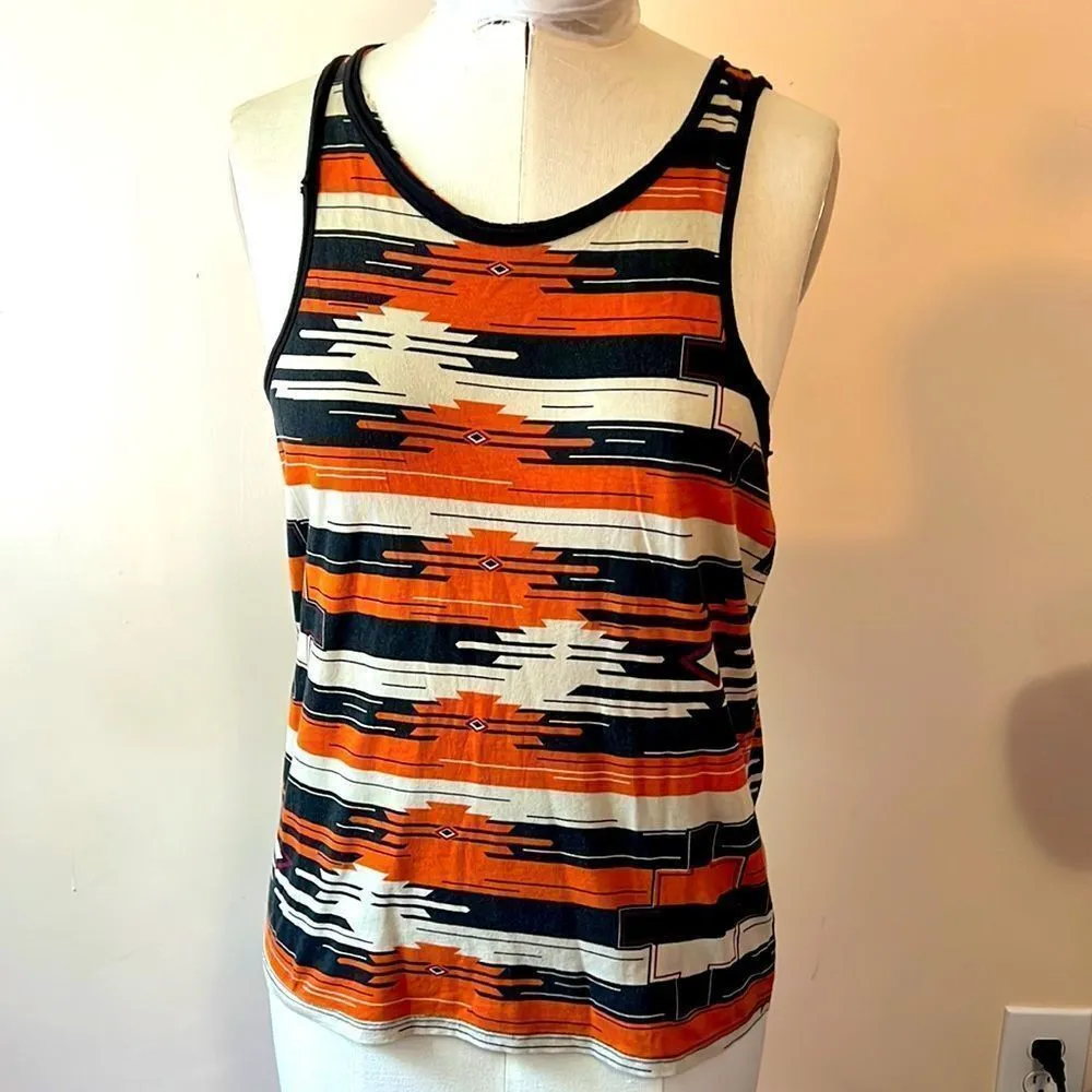 NWOT Iron Fist Orange and Black Tank Top Sz XS - Image 2