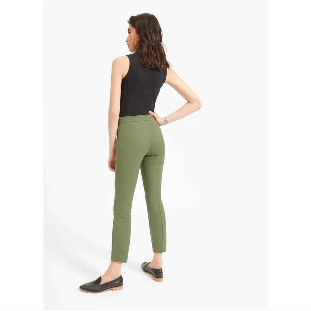 EVERLANE The Side Zip Stretch Cotton Pant - Image 3