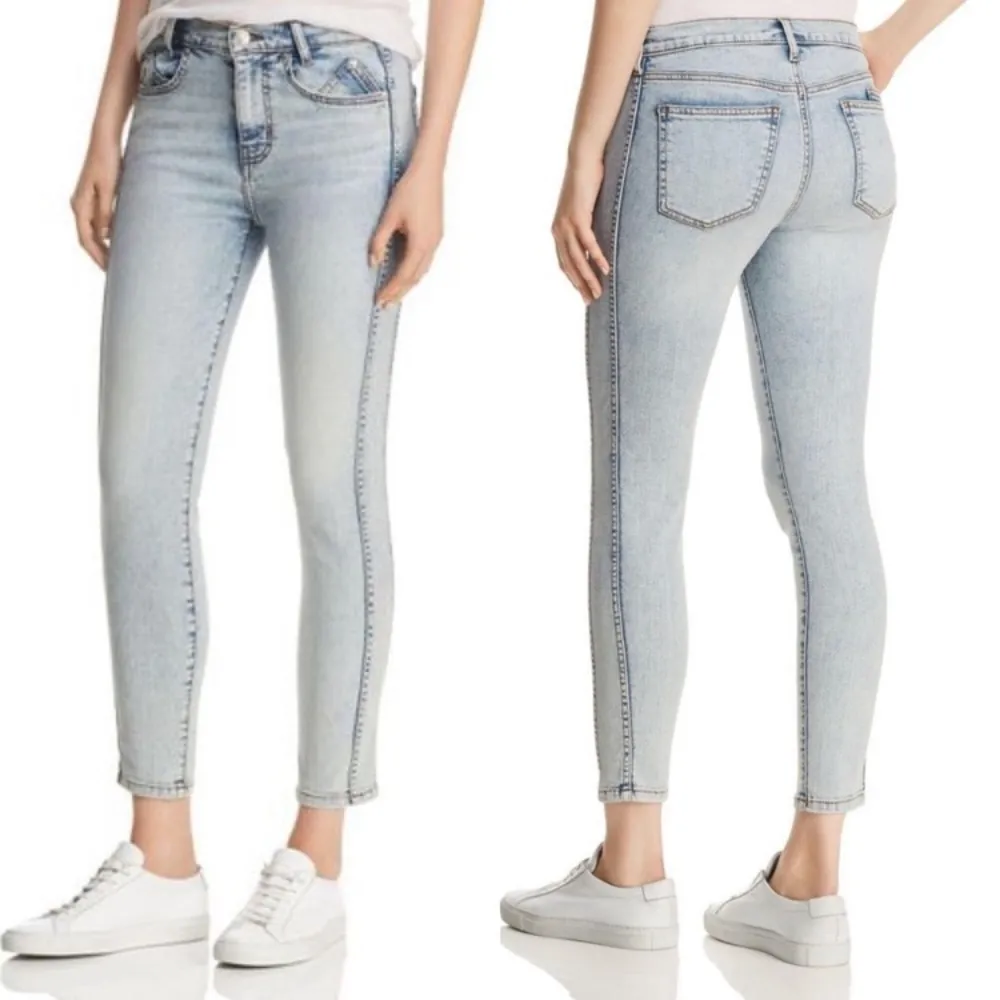 Current/Elliott The 7-pocket High Waist Ankle Stiletto Skinny Jeans Roller 27 - Image 3