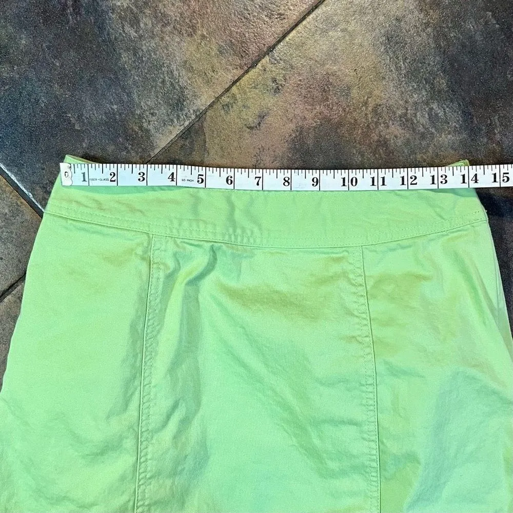 Geoffrey Beene Sport Stretch Skirt Flat Front Size 6 - Image 2