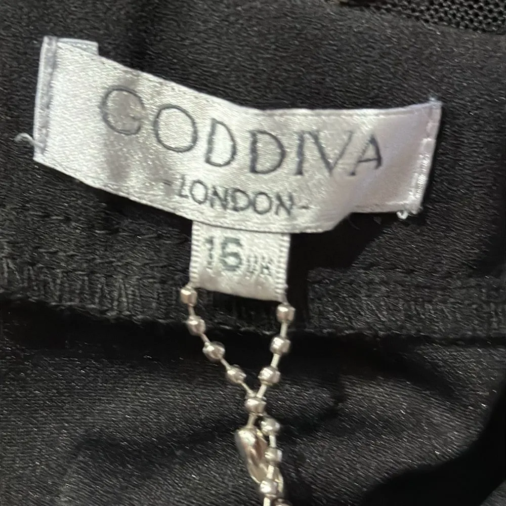 Sequin Gold Black Evening Velvet Lines Jumpsuit UK16/US12 fits like an 8 C46 Black - Image 10