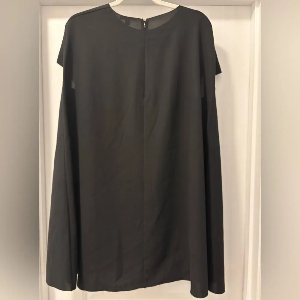 Cos Tunic Top Elegant Black Sleeveless Blouse Size 38 (UK) or 12 (US) - Image 4