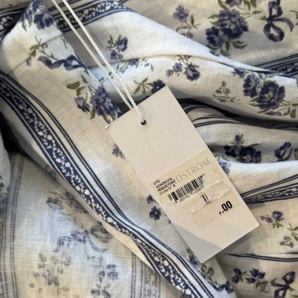 NWT Reformation Veronika Linen Dress Size Small - Image 10