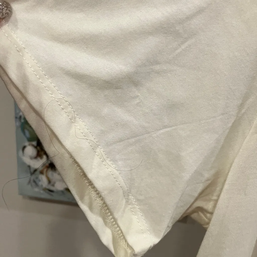 Rebellion Bon Voyage Graphic Tee - Cream - Image 2