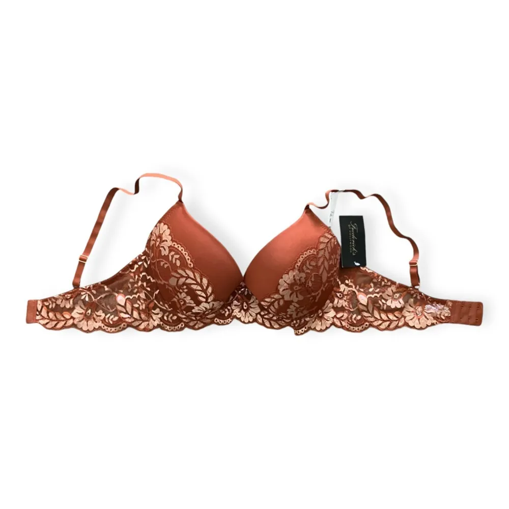 Frederick’s of Hollywood Womens Rust Colored Beatrix Bra - Image 9