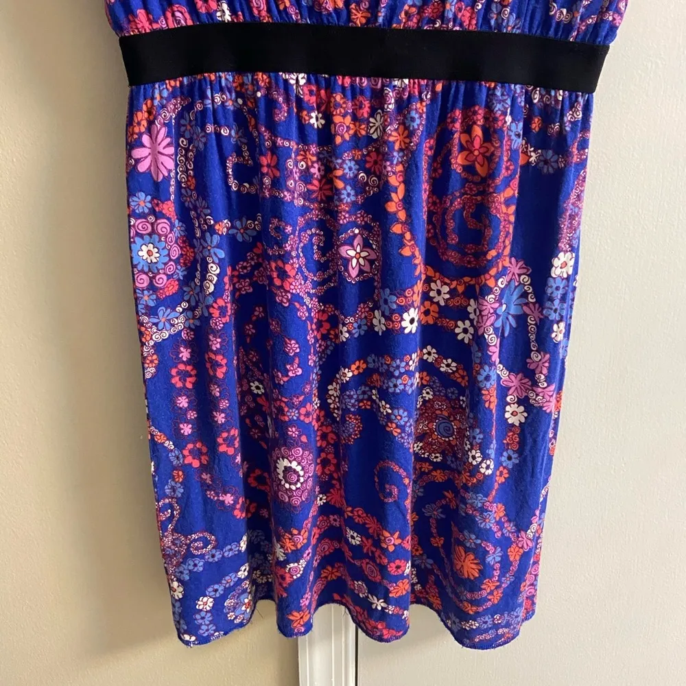 Lilly Pulitzer Laney floral dress cap sleeve jersey midi dress Large - Image 5