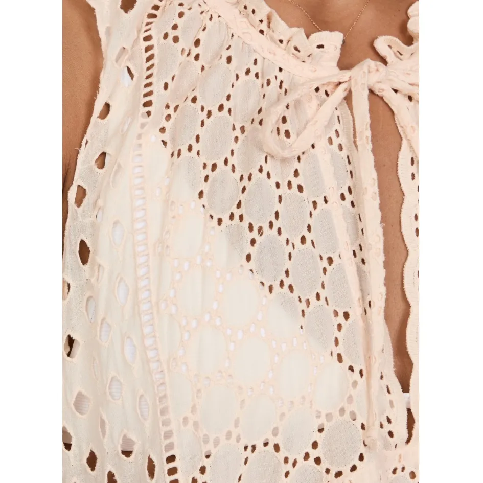 Charina Sarte Persephone Maxi Dress in Blush, Size L, New w/Tag Orange Size L - Image 8