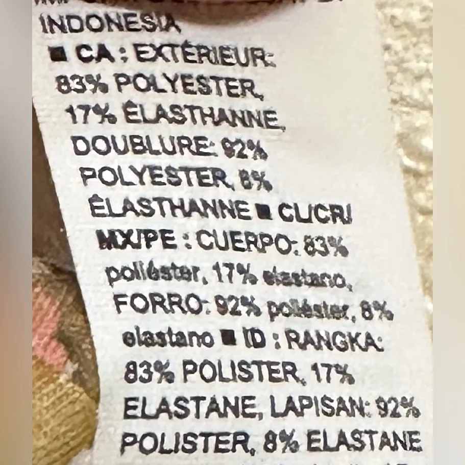 Old Navy Triangle Banded Tropical Floral Bikini Top Women's Sz Small - Image 10