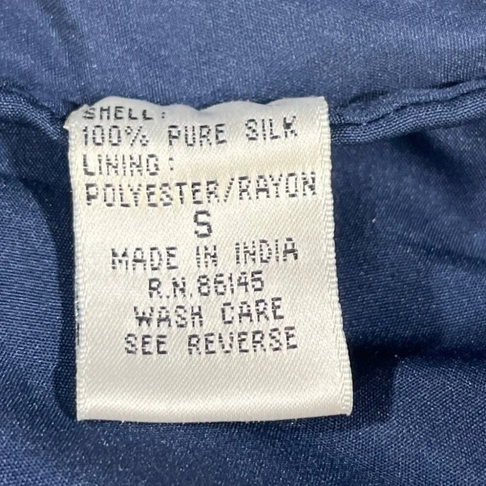 Sean Collection Women's Navy Blue Beaded Dress/Gown Sz S SKU 5472 - Image 6