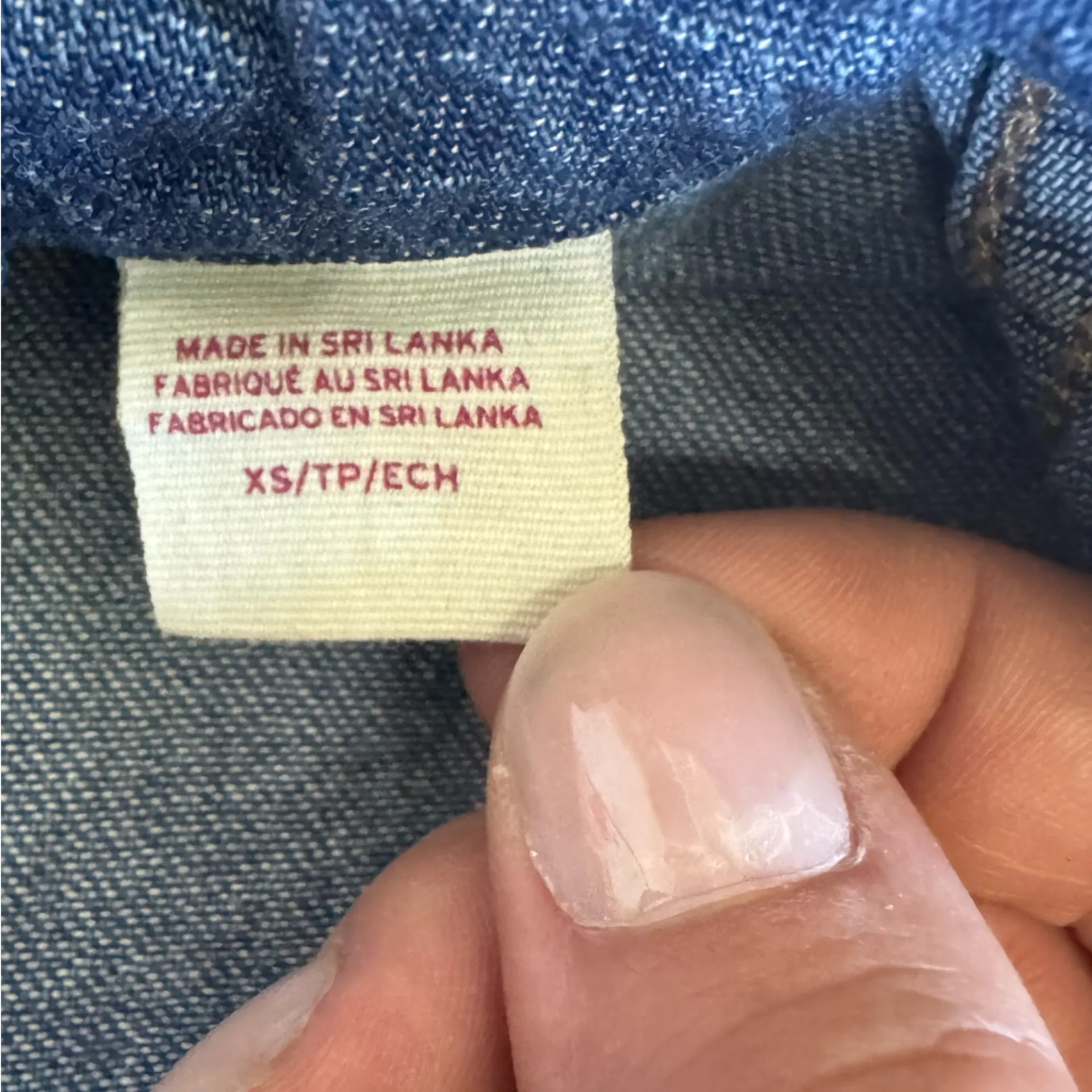 Levi's  Blue Denim Women's Button Up Romper with Front Pocket and Cinched Waist - Image 14