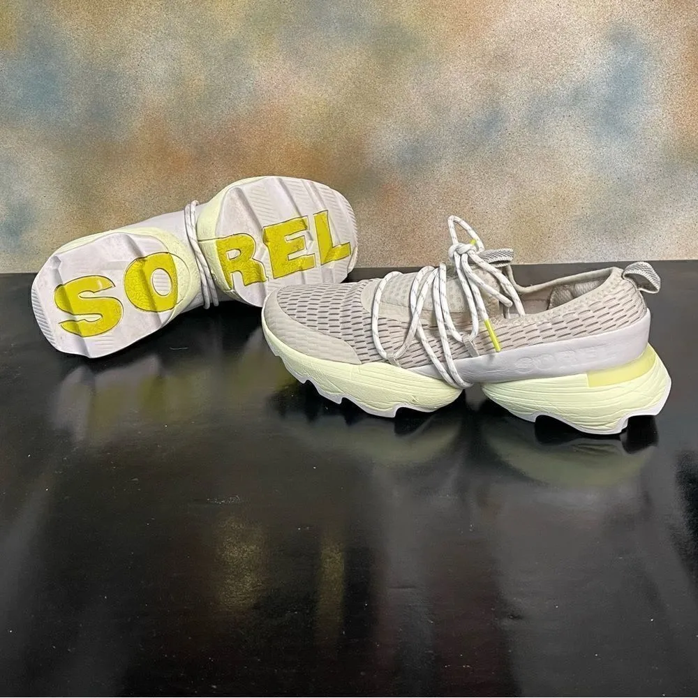 Sorel Kinetic Impact Lace Women's Sneakers  Dark stone/Moonstone Sz 8M - Image 16