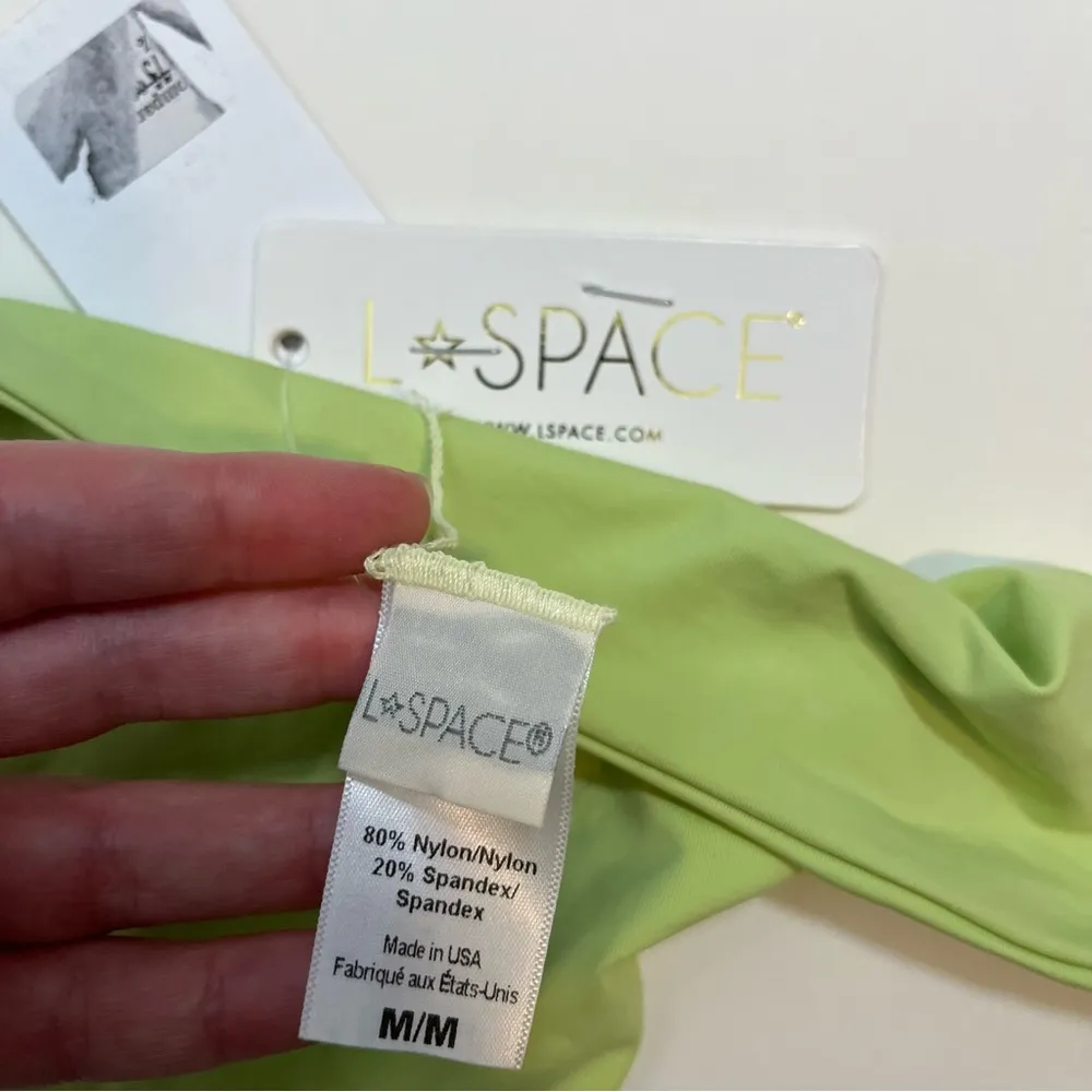 NWT L*SPACE Mojito Parker Top Camacho Bottom Bikini Medium - Image 6