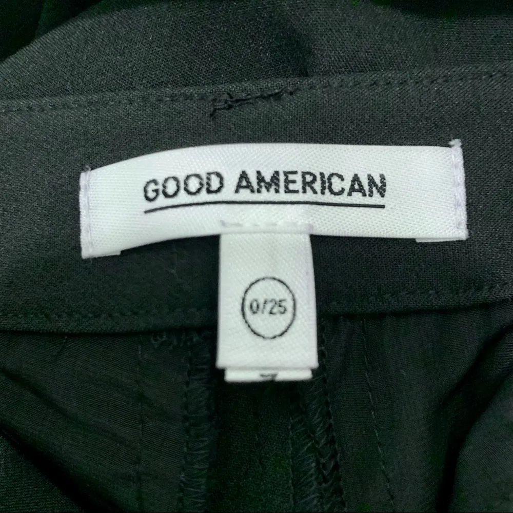 Good American Summer Boss Short, Black, Size 0, NWT - Image 10