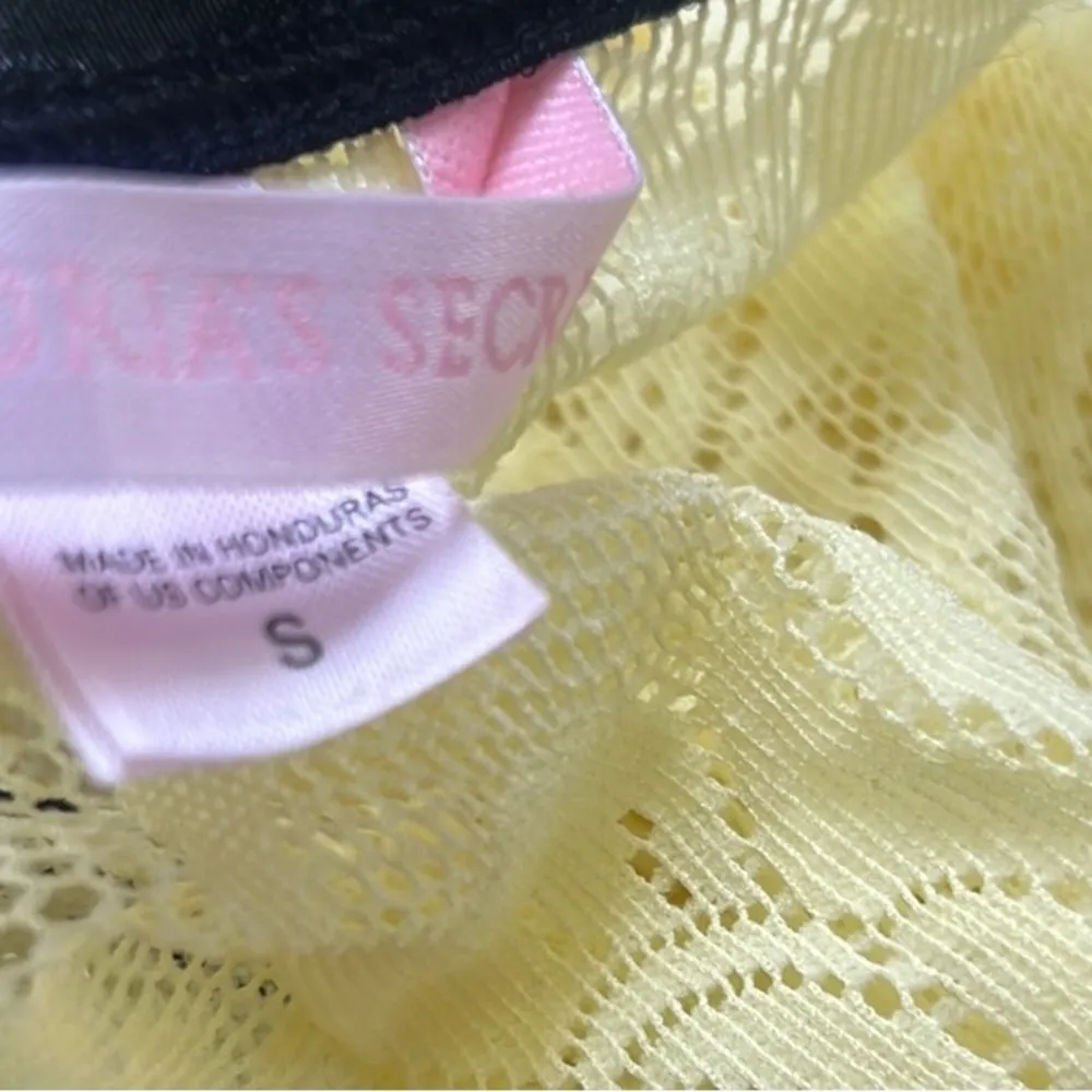 Vintage Victoria’s Secret Lemon Rose Slip - Image 5
