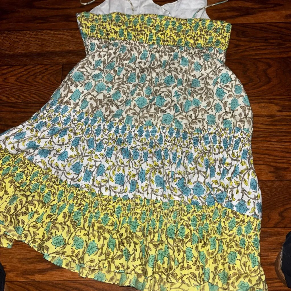 ASH & EDEN Susan Mini Dress Green Size XL - Image 5