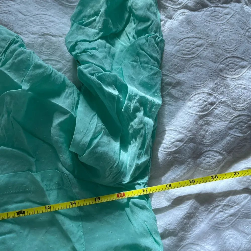 Amisu Turquoise lightweight blouse - Image 2