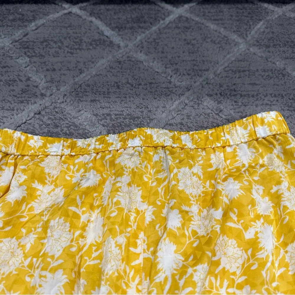 rag & bone Ivy Printed Yellow Shorts Medium M - Image 6