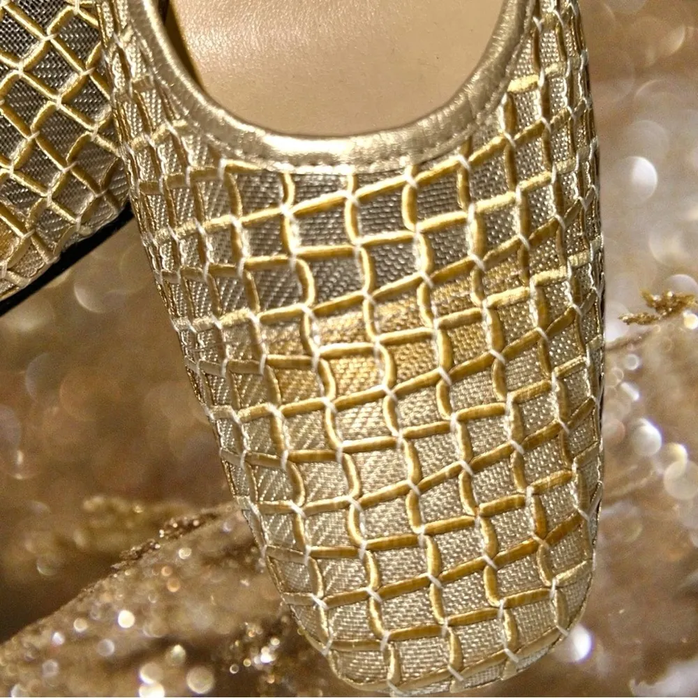 Enzo Angiolini Gold Women's Shoes - Image 2