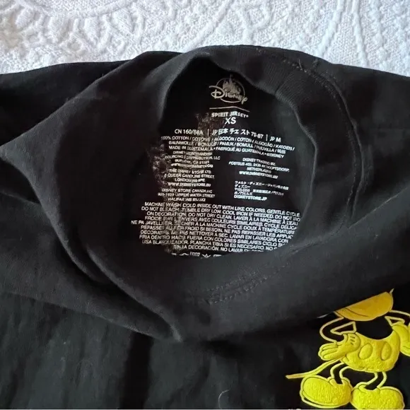 DISNEY PARKS x SPIRIT JERSEY MICKEY MOUSE NEW YORK LONG SLEEVE SHIRT size‎ XS - Image 6