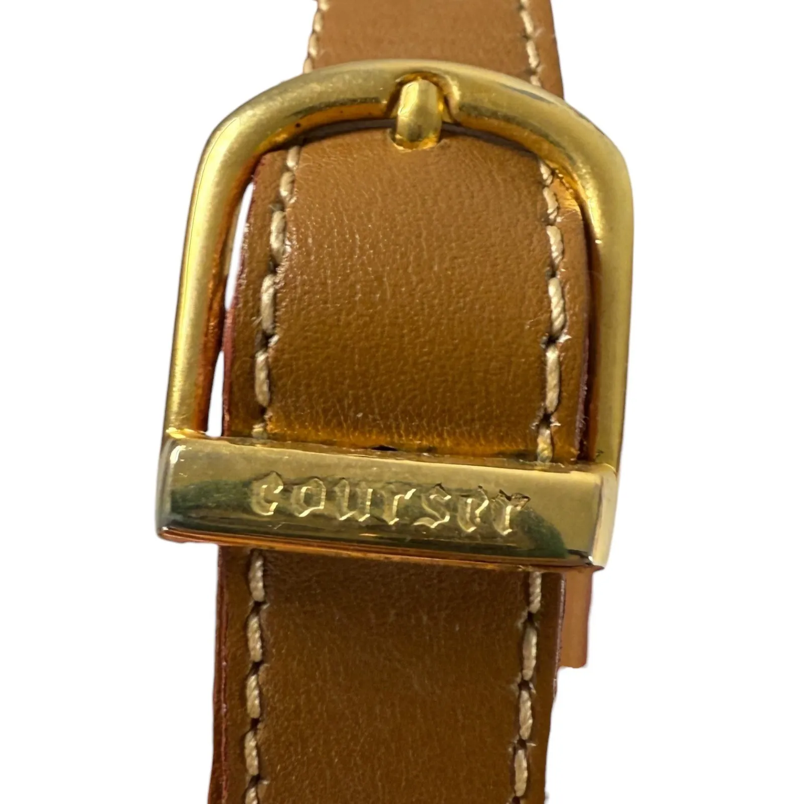 Vintage Courser Original Leather Crossbody Bag Brown Saddle Bag Equestrian Horse - Image 11