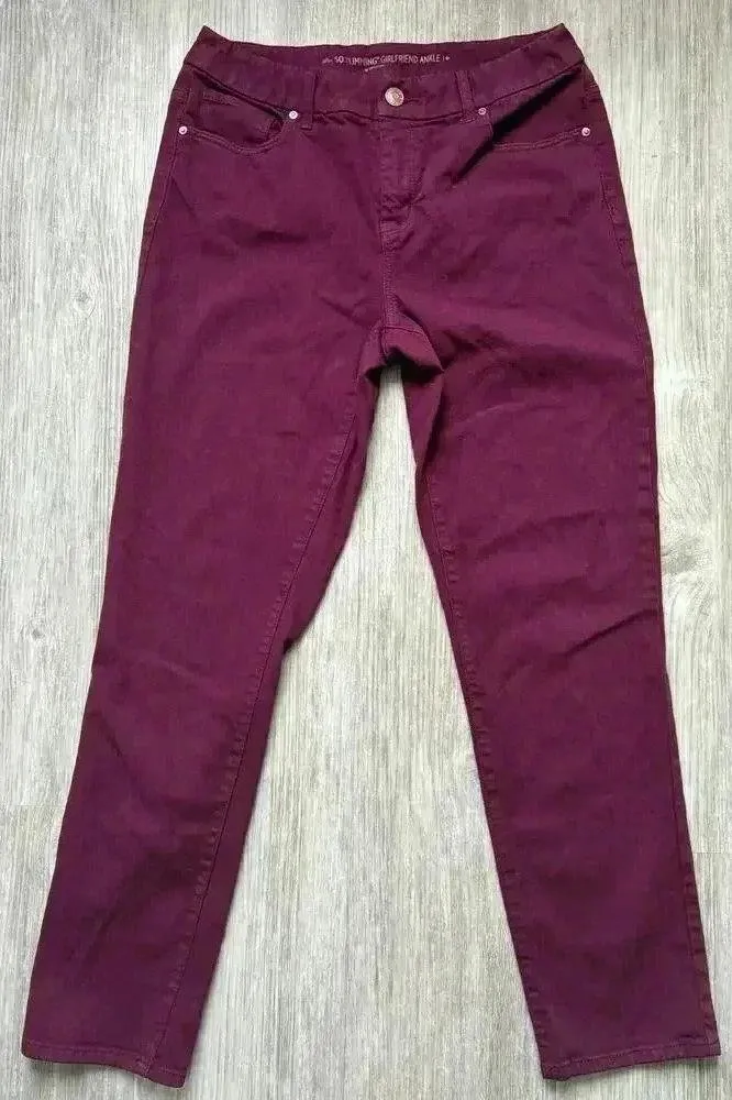 Chico’s | Women’s So Slimming Skinny Ankle Colored Denim Jeans | 0 - Image 2