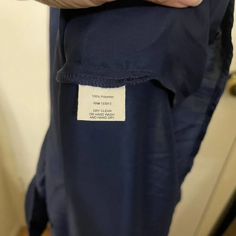 NWT Revolve Show me Your Mumu Heather halter navy side slit maxi dress small - Image 10