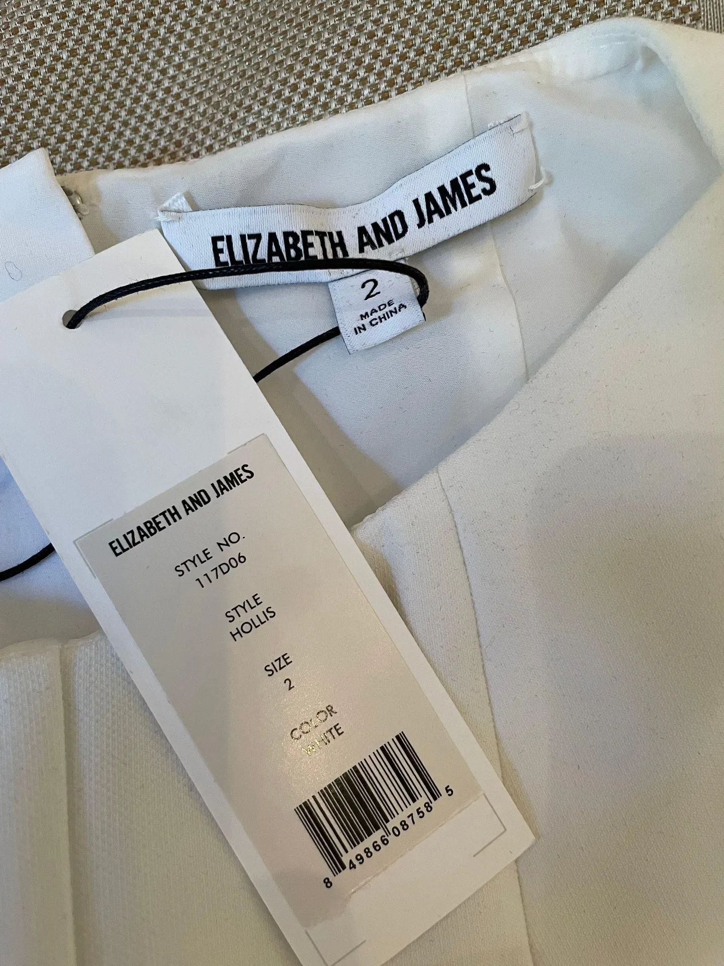 Elizabeth and James White Dress - Image 4