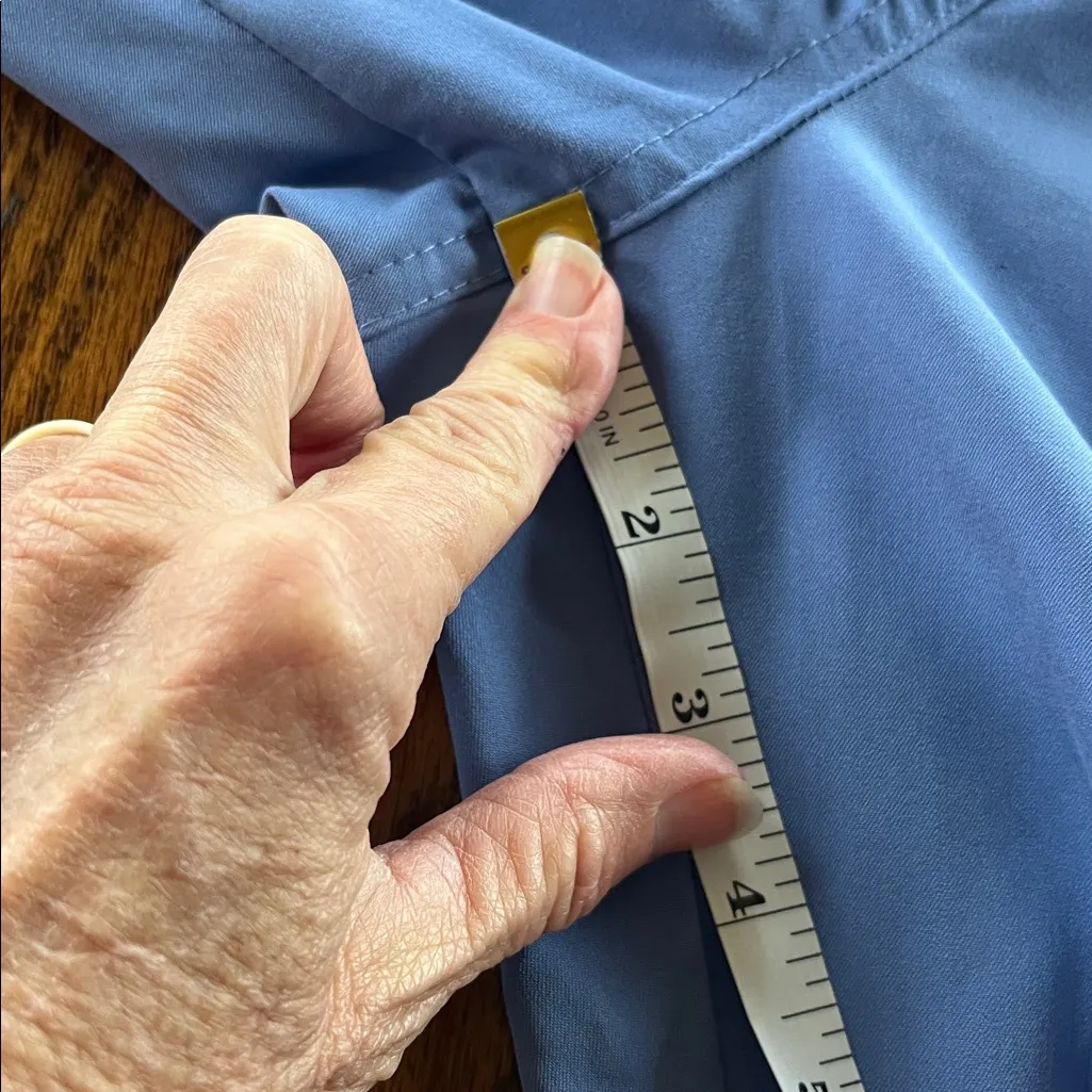 Urbane Ultimate Scrubs Pants XS Tall Periwinkle Blue - Image 10