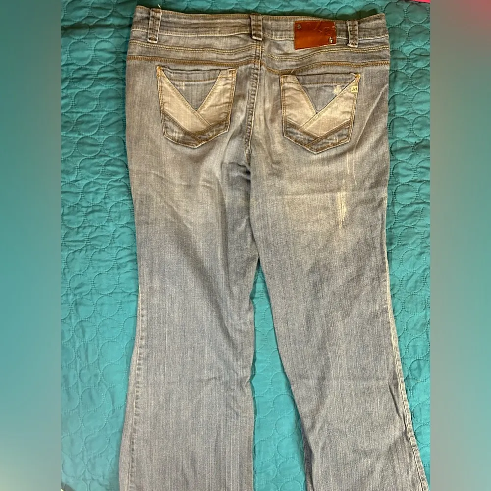 Y2K lei Ashley Trouble Flares Size 17 - Image 13