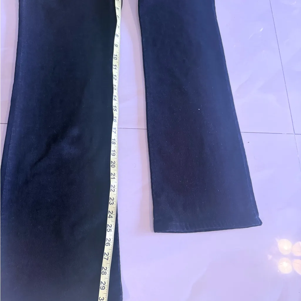 Women's Black Boot Cut flare Jeans . Colduroy size 28 - Image 9