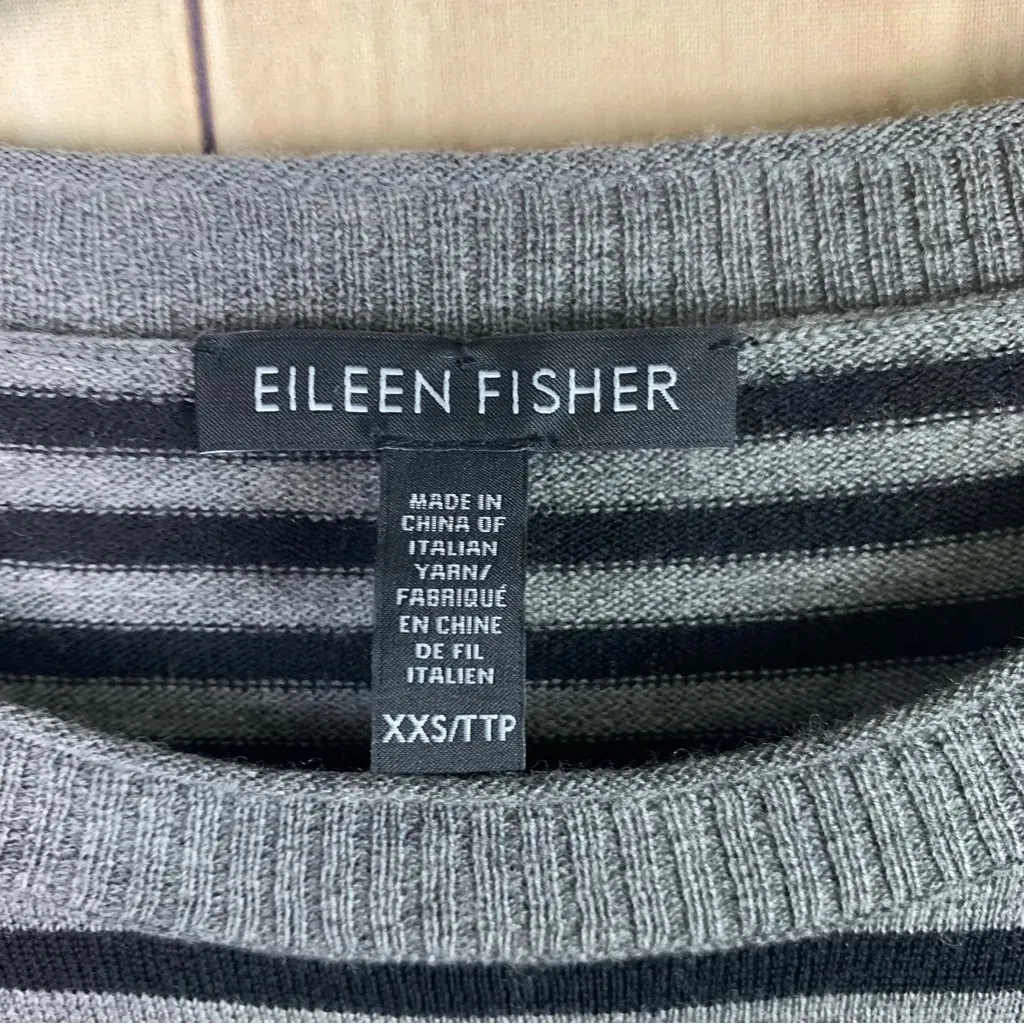 Eileen Fisher‎ Merino Wool Sweater - Image 3