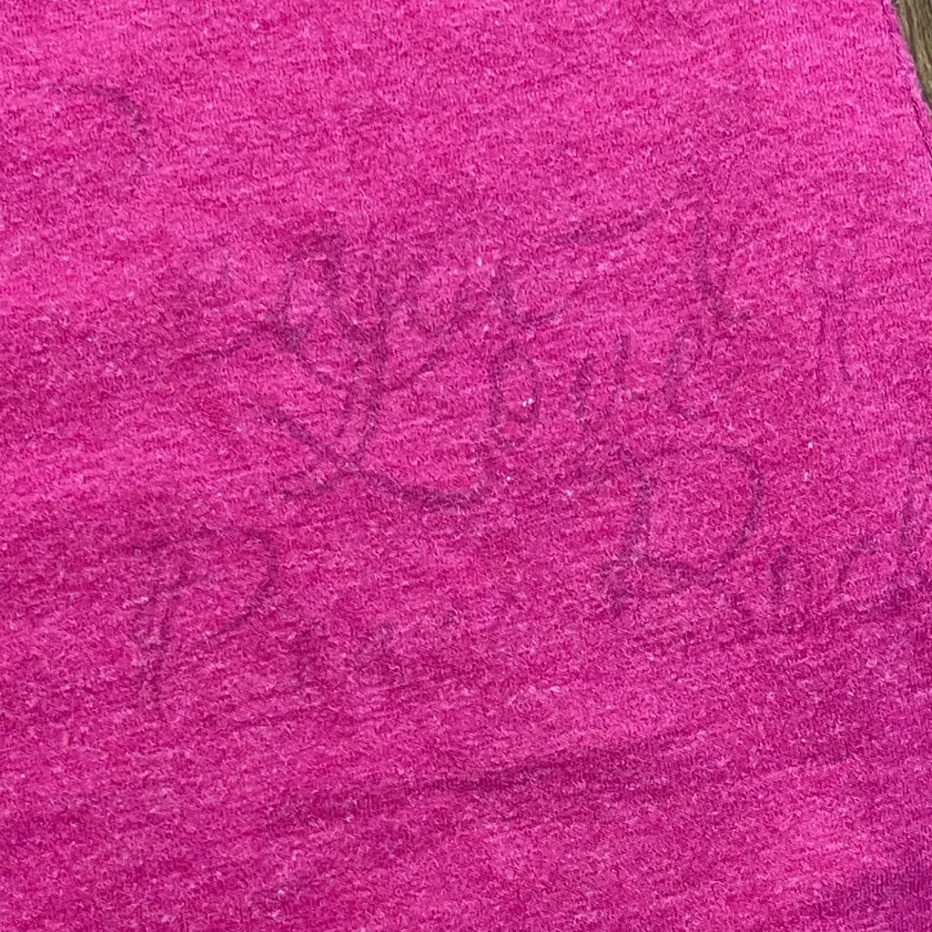 Hard Rock Couture Atlanta ‘Peace Love Rock’ Women's Size XL Graphic T-Shirt Pink - Image 10