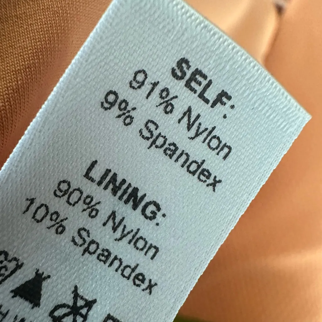 WET Orange TERRACOTTA Swimsuit. - Image 11