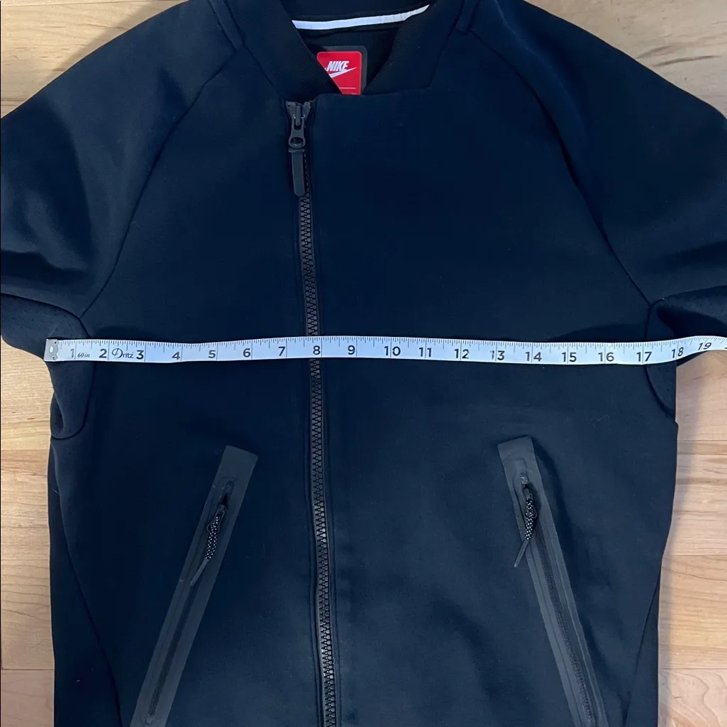 Nike Midnight Black Zip-Up Jacket Size Large - Image 5