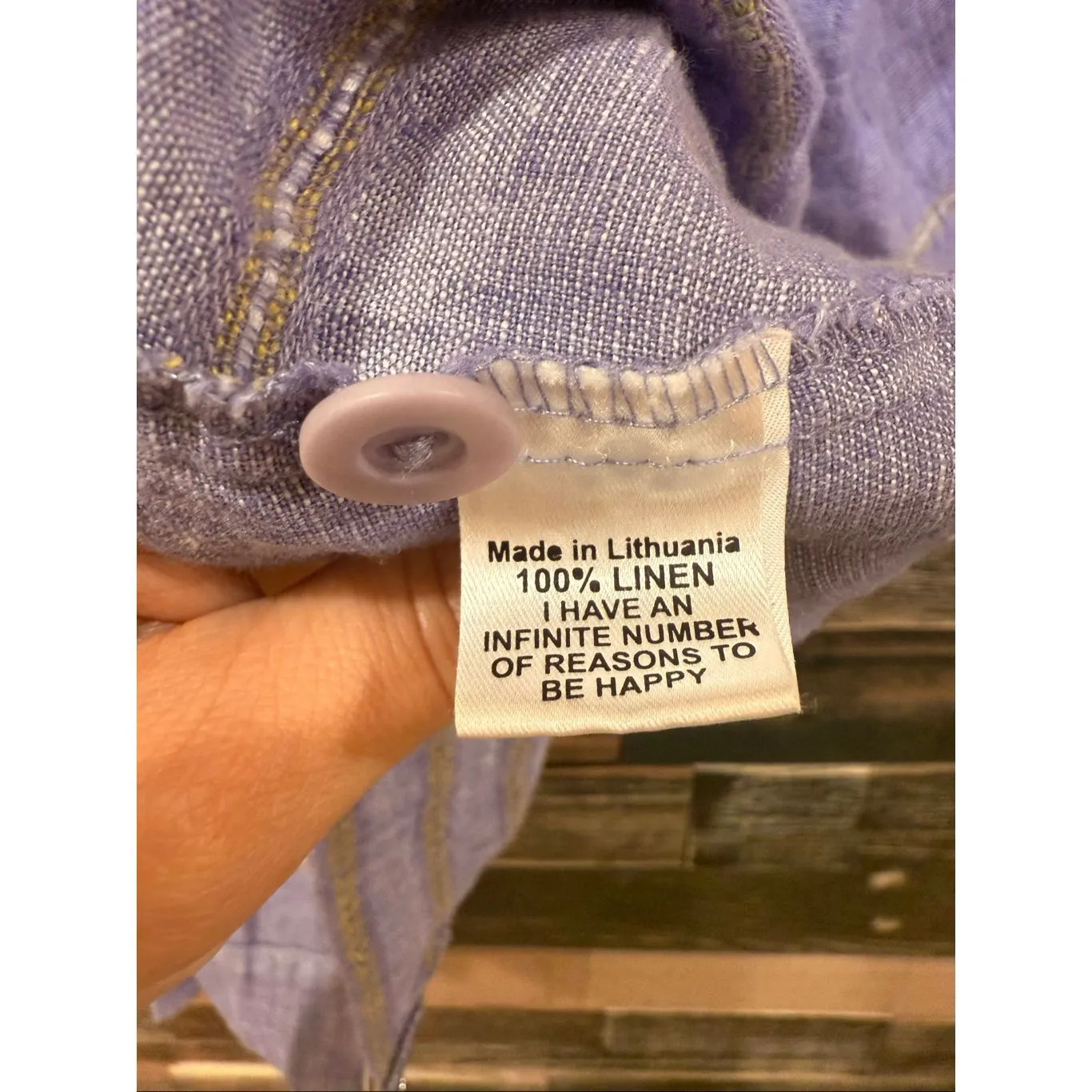 FLAX women’s full zip Jacket Pockets Sz M - Image 4