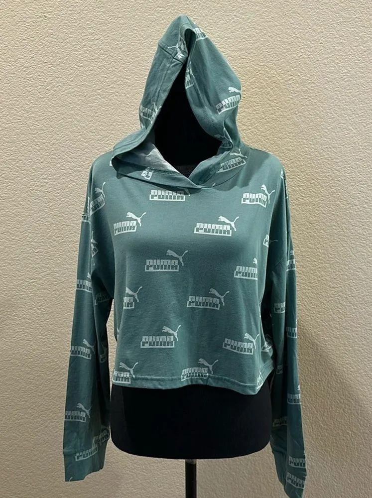 New Puma Amplified crop Hoodie - Image 2