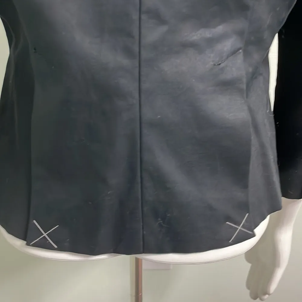 LOFT Black Double Breasted Cropped Jacket NEW - Image 4