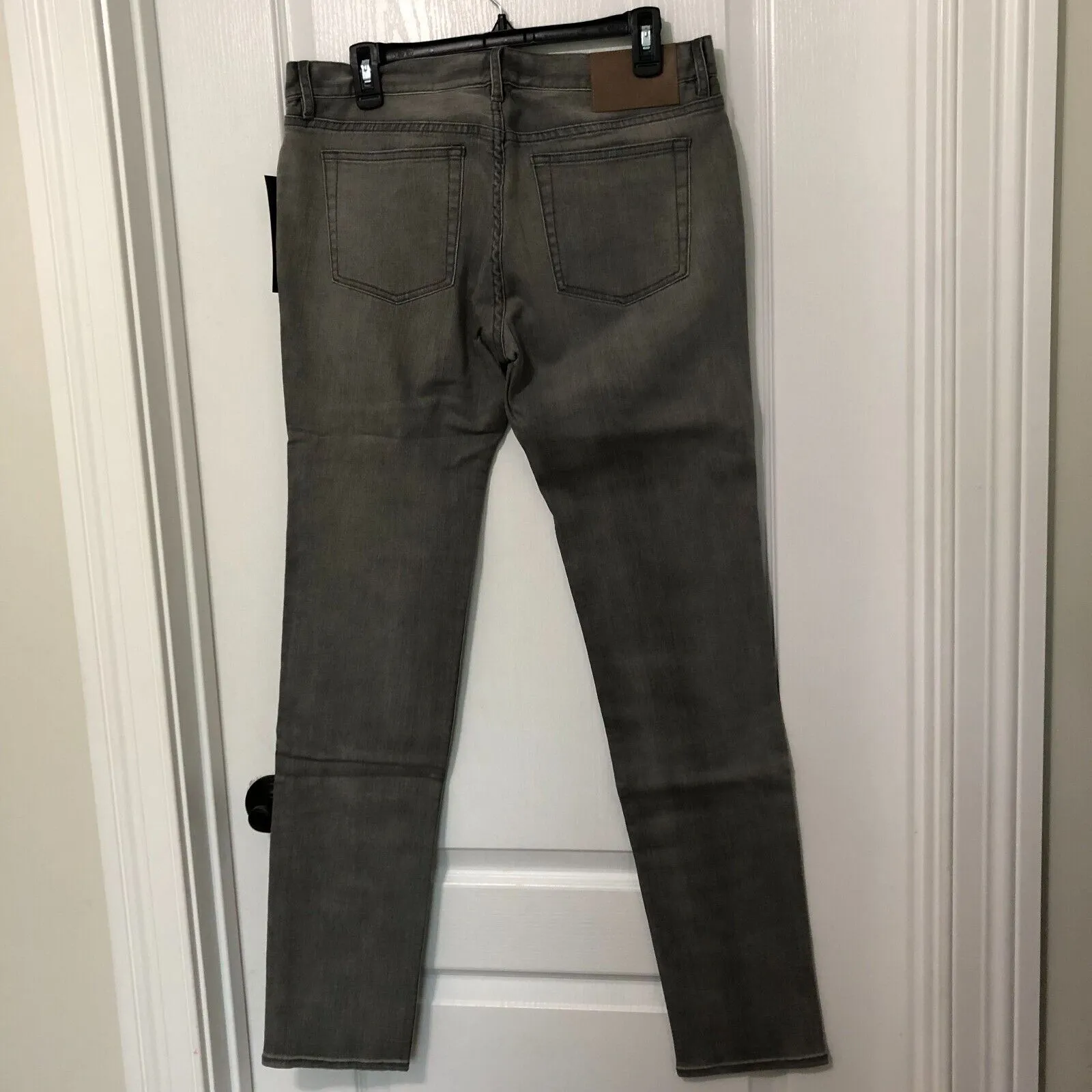 Marc Jacobs Womens Jeans 32x34 Gray MJ‎ 113 Low Rise Skinny Mid Rise NWT - Image 2