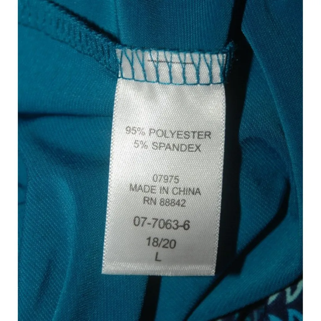 Roaman's Denim 24/7 3 Piece Lot Lounge Set Size L Pants Top Cardigan Blue Comfy Size L - Image 10