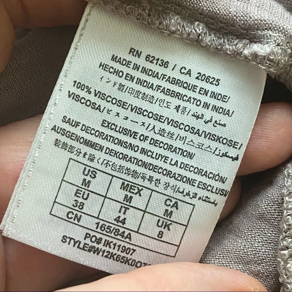 Guess  Ruffled Boho Sleeveless Dress Size Medium - Image 10