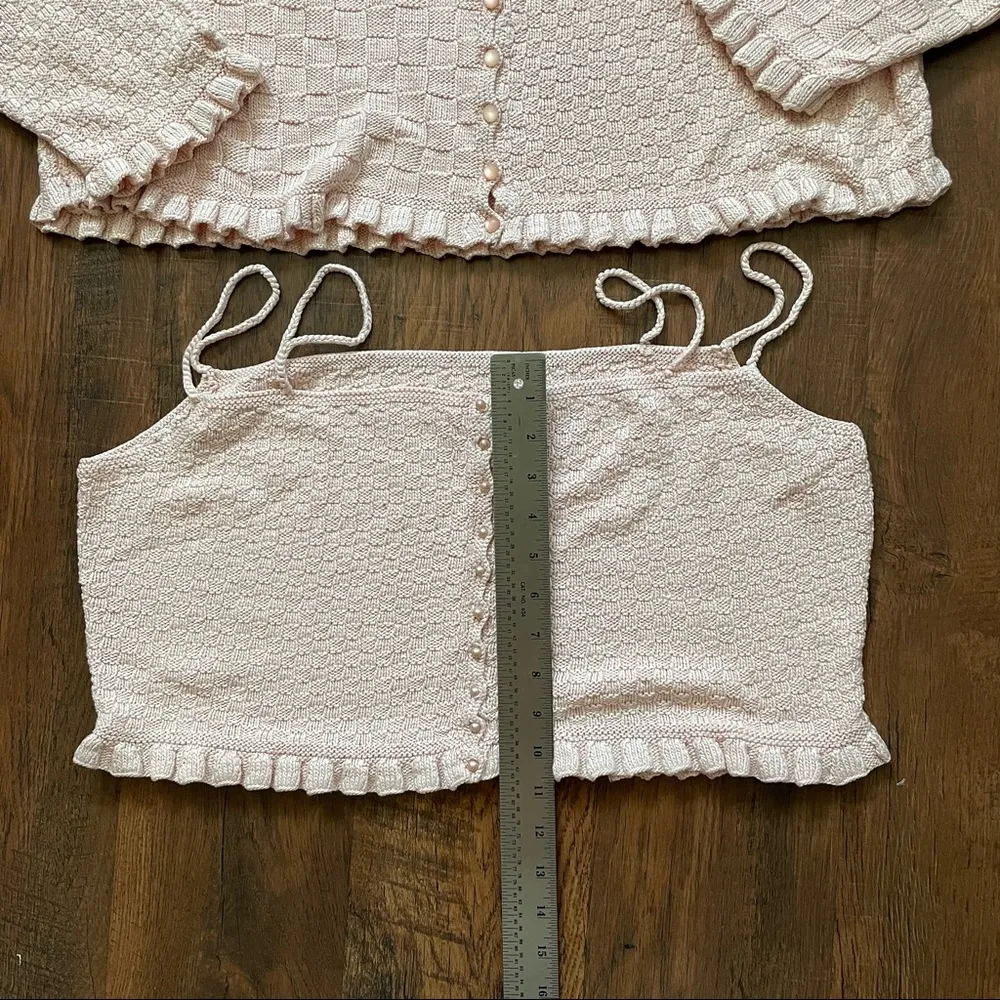 Hand knit sweater set Size undefined - Image 8