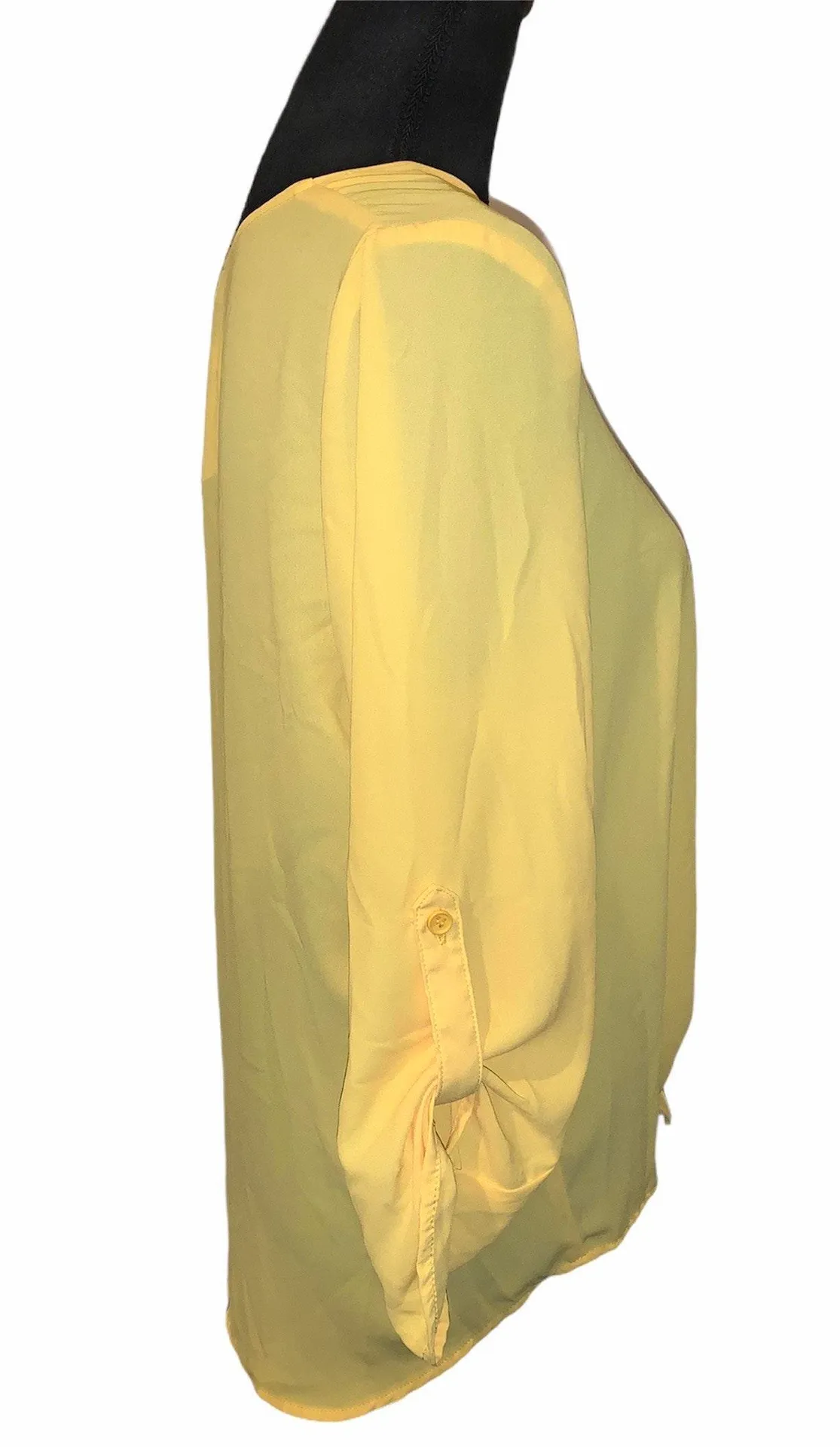 Tacera Long Sleeve Tie Waist Blouse - Image 2