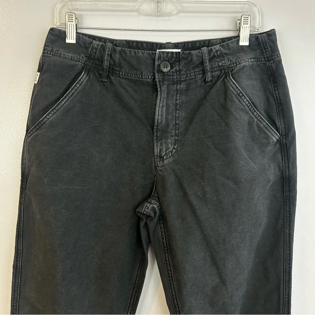Citizens of Humanity Carter Utility Cotton Pant in Washed Black/Grey Size 28 - Image 4