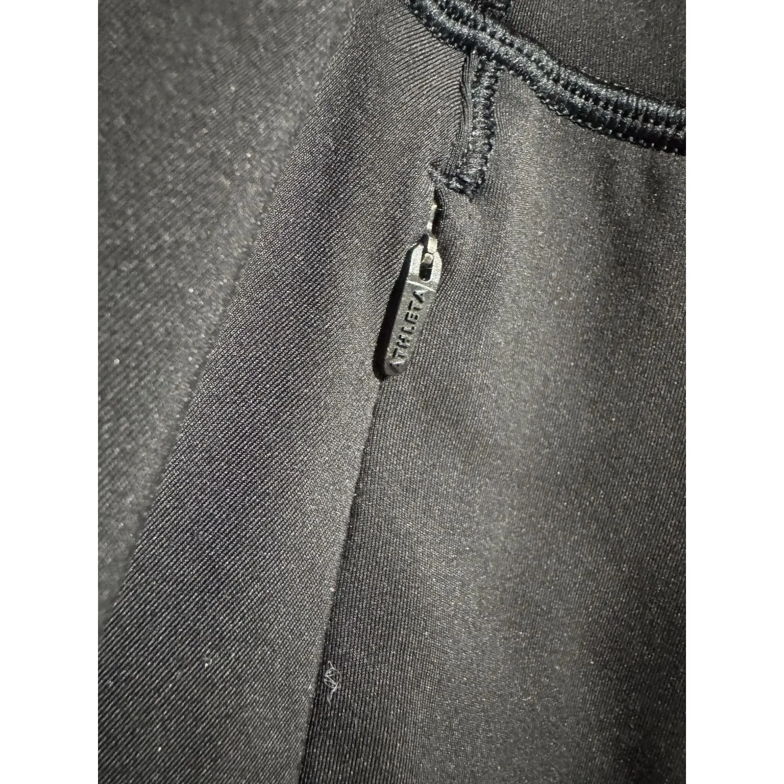 Athleta Pants Women's Black Large Distance Jogger Zip Pockets Athletic Pants - Image 5