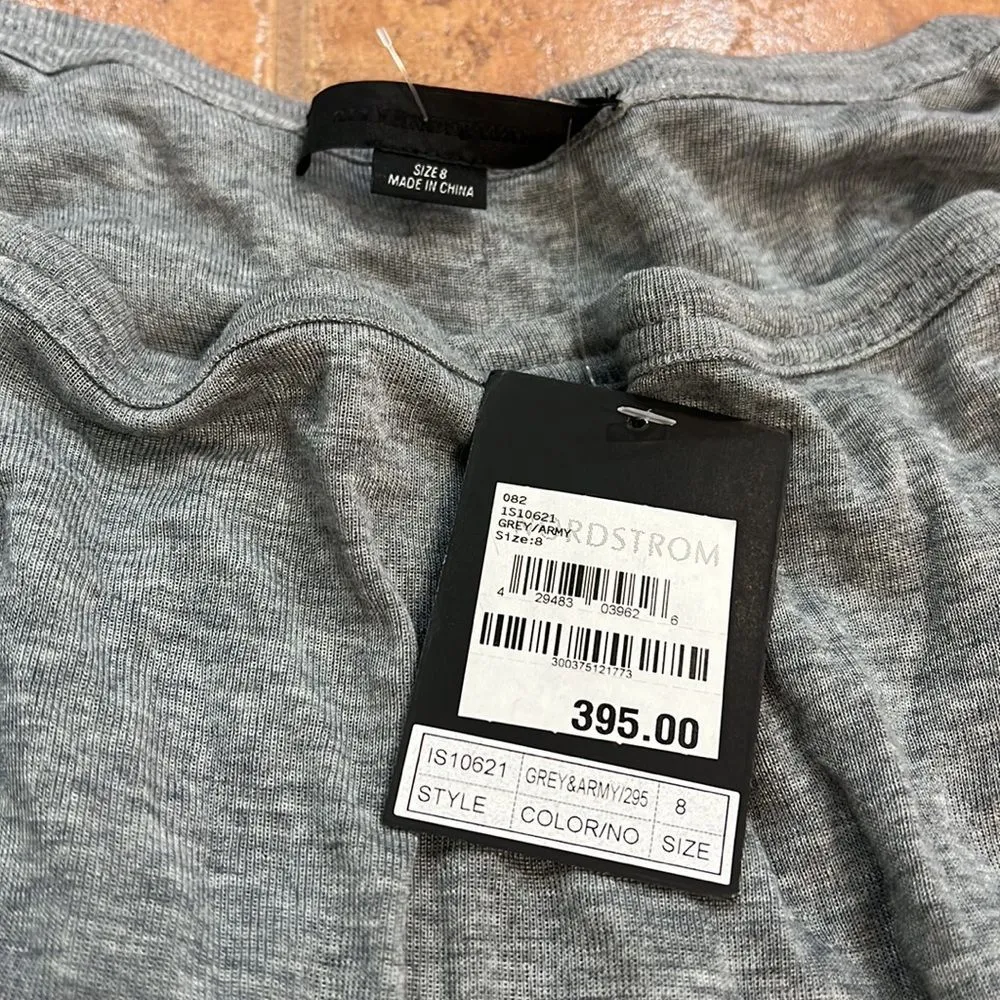 Alexander Wang NWT  Draped Grecian Dress Size 8 - Image 11