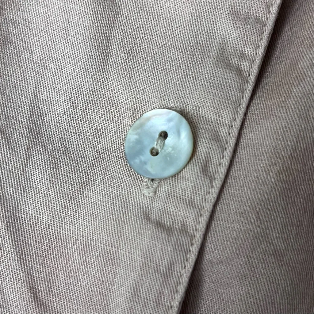 Cloth & Stone  Pink Tie-Dye Romper Size M | Button Front Soft Wash One Piece - Image 10