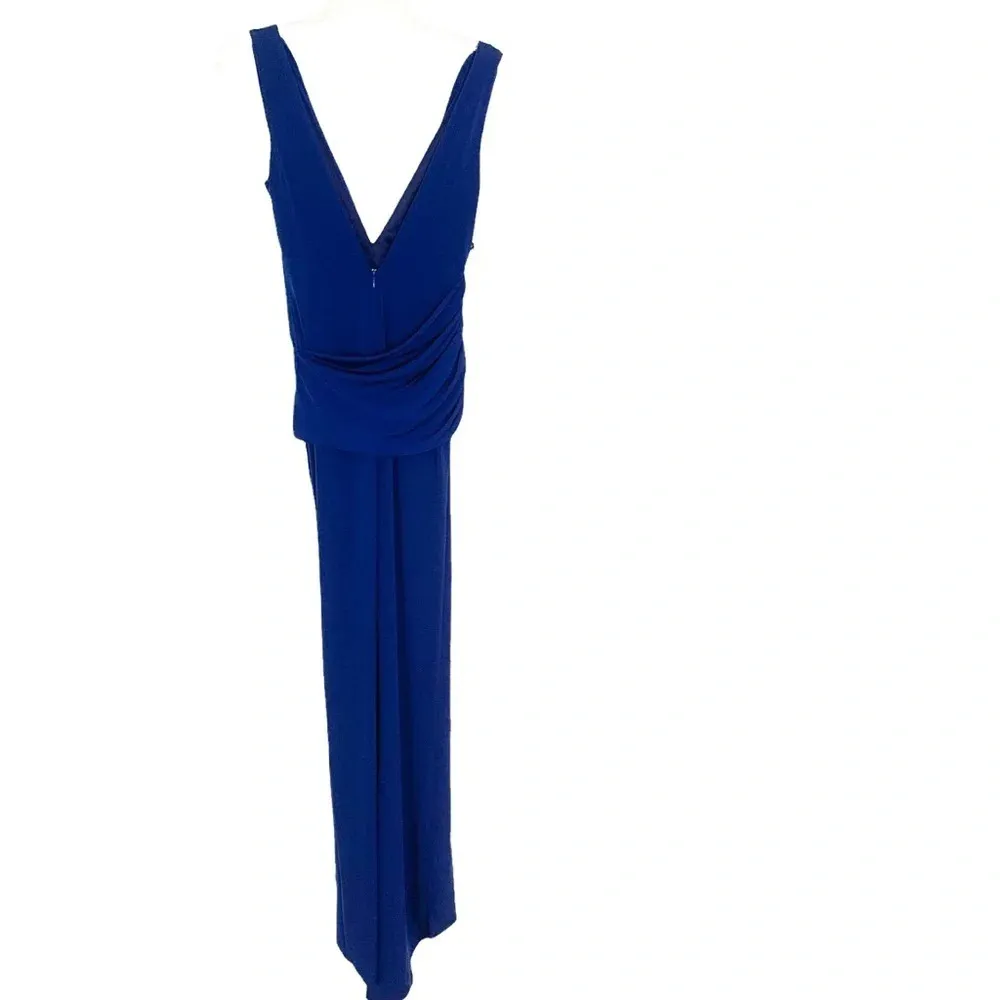 KATIE MAY Sugar Stick Sleeveless Gown In Royal Midnight Blue Size XS NWT - Image 5