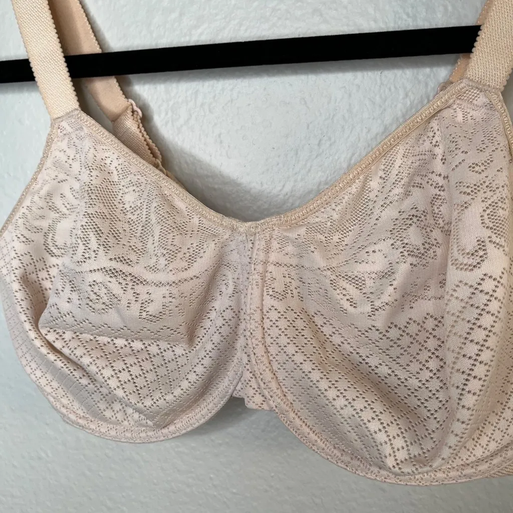 Wacoal 34G Visual Effects Minimizer Bra 857210  beige sand - Image 4