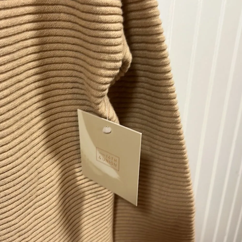 14th & Union  boatneck ribbed knit ottoman pullover sweater - Image 3